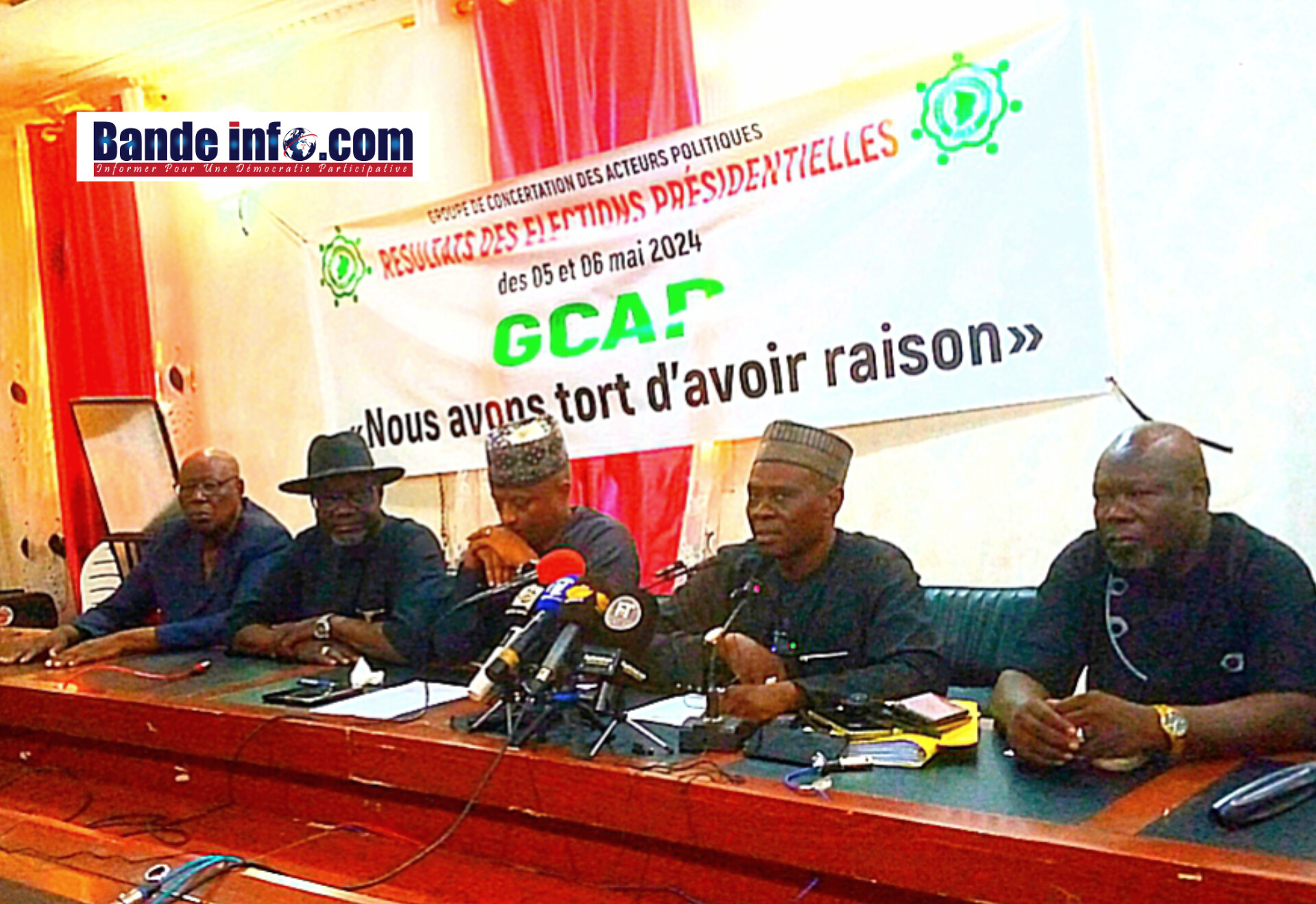 GCAP : " Il n'y a pas de Président de la République au Tchad"